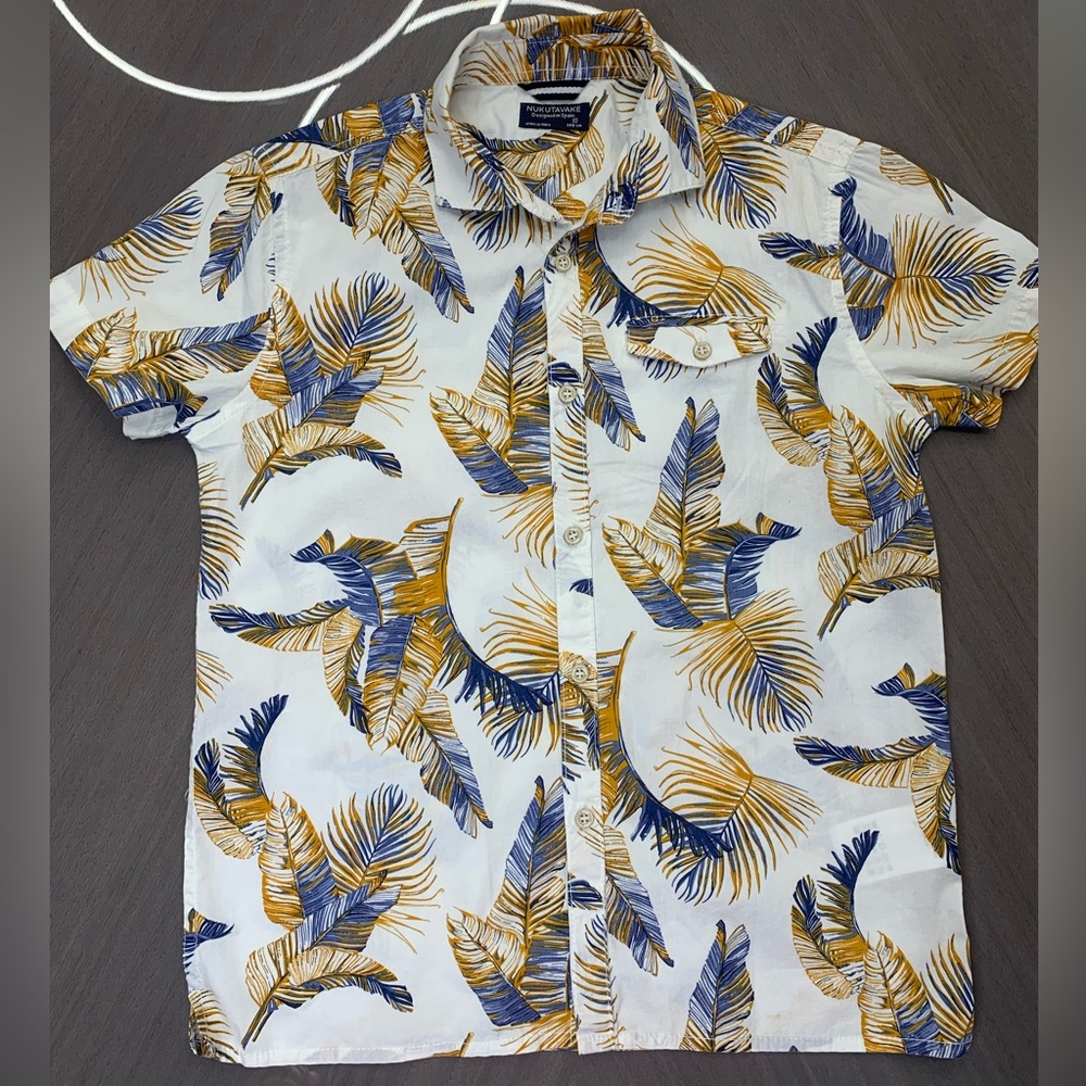 Nukutavake Boys Printed Shirt